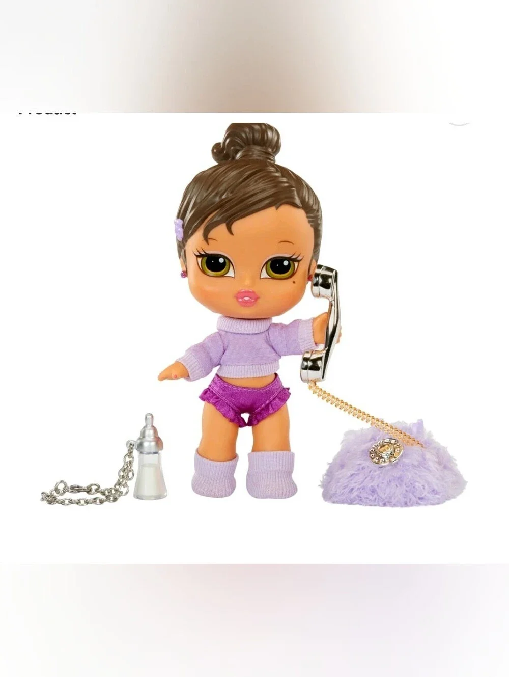 Bratz Babyz Runwayz Yasmin Collectible Fashion Doll with Real Fashions